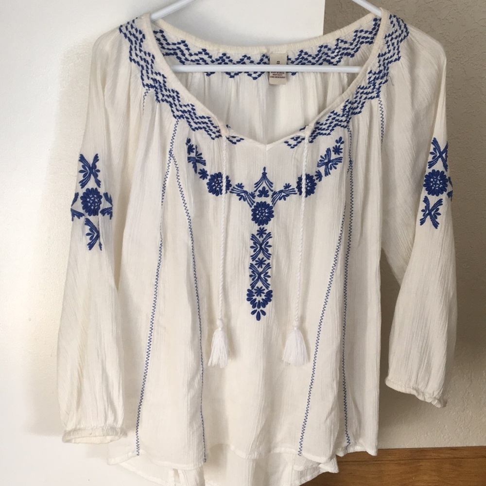 White blouse